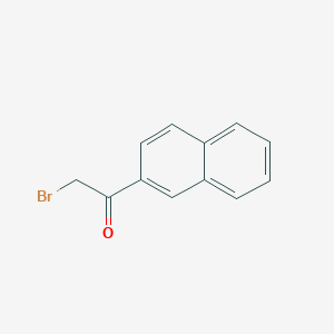 molecular formula C12H9BrO B145970 2-Bromo-2'-acetonaphthone CAS No. 613-54-7