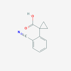 1-(2-Cyanophenyl)cyclopropanecarboxylic acid