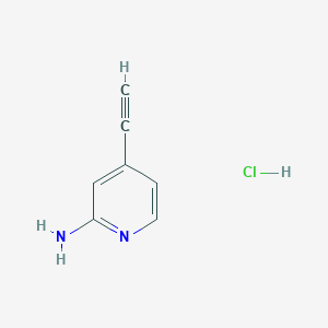 4-Ethynylpyridin-2-amine hydrochloride