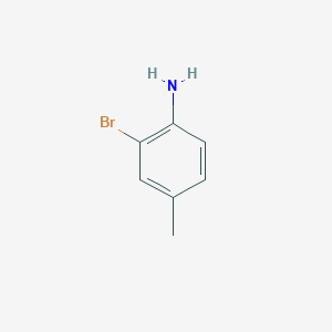 molecular formula C7H8BrN B145976 2-Bromo-4-methylaniline CAS No. 583-68-6