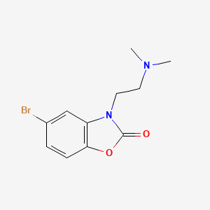 5-Bromo-3-(2-(dimethylamino)ethyl)-1,3-benzoxazol-2(3H)-one