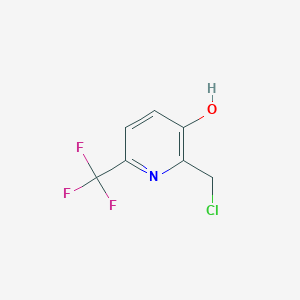 2-Chloromethyl-3-hydroxy-6-(trifluoromethyl)pyridine