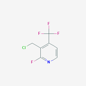 3-Chloromethyl-2-fluoro-4-(trifluoromethyl)pyridine