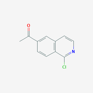 1-(1-Chloroisoquinolin-6-yl)ethanone