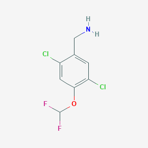 2,5-Dichloro-4-(difluoromethoxy)benzylamine