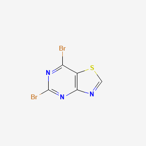 5,7-Dibromothiazolo[4,5-d]pyrimidine
