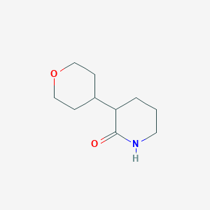 3-(Oxan-4-yl)piperidin-2-one