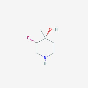 Cis-3-fluoro-4-methylpiperidin-4-ol