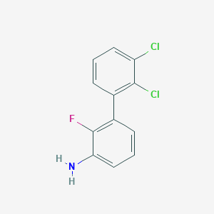 3-(2,3-Dichlorophenyl)-2-fluoroaniline