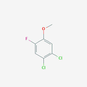 molecular formula C7H5Cl2FO B1459857 4,5-Dichloro-2-fluoroanisole CAS No. 1806354-97-1
