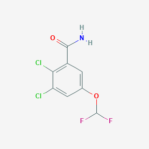 2,3-Dichloro-5-(difluoromethoxy)benzamide