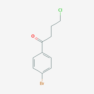 molecular formula C10H10BrClO B145986 4'-Bromo-4-chlorobutyrophenone CAS No. 4559-96-0
