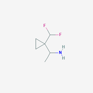 1-(1-(Difluoromethyl)cyclopropyl)ethan-1-amine