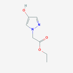 ethyl 2-(4-hydroxy-1H-pyrazol-1-yl)acetate