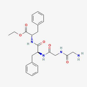 molecular formula C24H30N4O5 B1459896 H-Gly-Gly-Phe-Phe-OEt CAS No. 22732-97-4