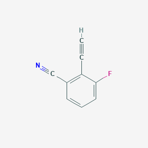 2-Ethynyl-3-fluorobenzonitrile