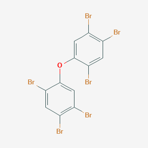 molecular formula C12H4Br6O B145991 2,2',4,4',5,5'-Hexabromodiphenyl ether CAS No. 68631-49-2