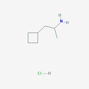 1-Cyclobutylpropan-2-amine hydrochloride