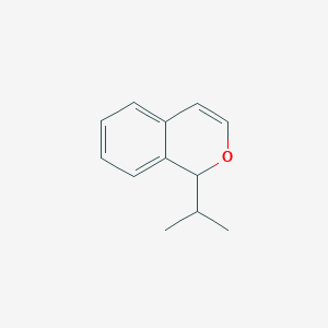 molecular formula C12H14O B145993 1-Isopropyl-1H-isochromene CAS No. 130089-39-3
