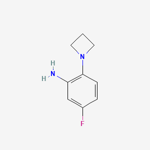 2-(Azetidin-1-yl)-5-fluoroaniline