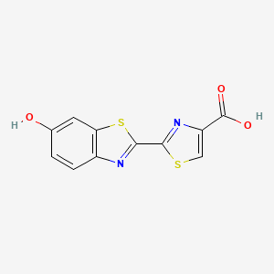 molecular formula C11H6N2O3S2 B1459941 Dehydroluciferin CAS No. 20115-09-7