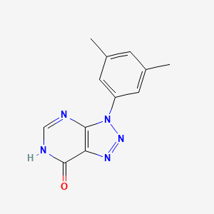 3-(3,5-dimethylphenyl)-3,6-dihydro-7H-[1,2,3]triazolo[4,5-d]pyrimidin-7-one
