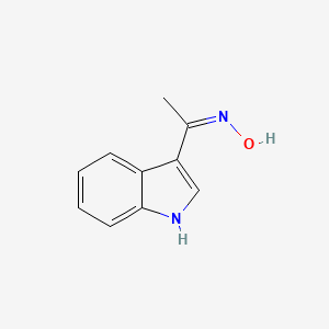(1Z)-1-(1H-indol-3-yl)ethanone oxime