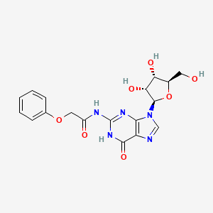 molecular formula C18H19N5O7 B1459986 N2-Phenoxyacetylguanosine CAS No. 119824-66-7