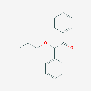 molecular formula C18H20O2 B146001 Benzoin isobutyl ether CAS No. 22499-12-3