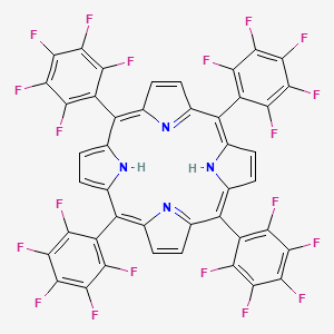 molecular formula C44H10F20N4 B1460010 5,10,15,20-Tetrakis(pentafluorophenyl)porphyrin CAS No. 25440-14-6