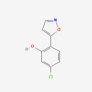 5-Chloro-2-(isoxazol-5-yl)phenol