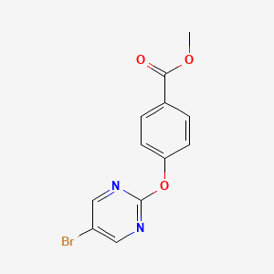 Methyl 4-((5-bromopyrimidin-2-yl)oxy)benzoate