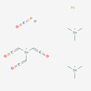 molecular formula C13H22FeO4PSn3 B14600746 CID 78066369 