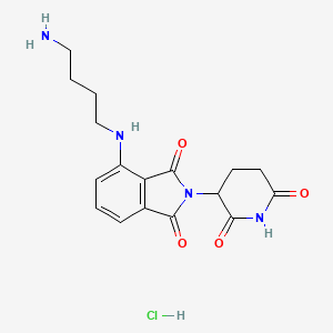 Pomalidomide-C4-NH2 hydrochloride