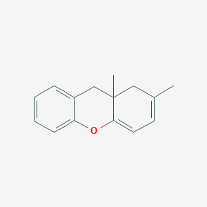 molecular formula C15H16O B14600847 2,9A-Dimethyl-9,9A-dihydro-1H-xanthene CAS No. 61075-29-4