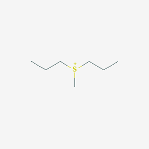 molecular formula C7H17S+ B14601010 Methyl(dipropyl)sulfanium CAS No. 60153-37-9