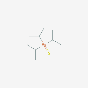 molecular formula C9H21AsS B14601051 Tri(propan-2-yl)(sulfanylidene)-lambda~5~-arsane CAS No. 59332-65-9
