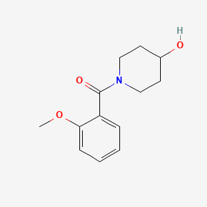 molecular formula C13H17NO3 B1460111 1-(2-Methoxybenzoyl)piperidin-4-ol CAS No. 1082928-63-9