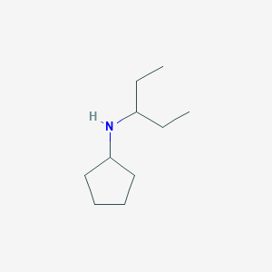 N-pentan-3-ylcyclopentanamine