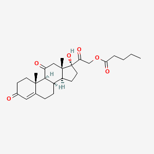 molecular formula C26H36O6 B1460117 Cortisone 21-Valerate CAS No. 119698-10-1