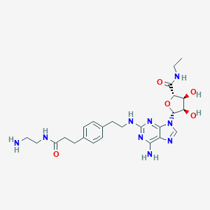 molecular formula C25H35N9O5 B146015 Apec-2 CAS No. 126828-50-0