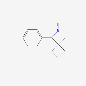molecular formula C12H15N B1460157 1-Phenyl-2-azaspiro[3.3]heptane CAS No. 1803580-67-7