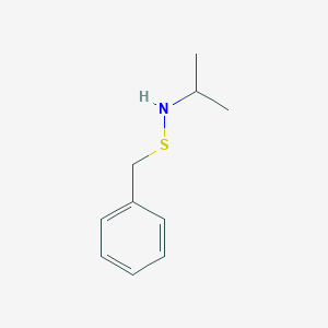 molecular formula C10H15NS B14601571 N-(Benzylsulfanyl)propan-2-amine CAS No. 59004-78-3