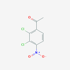 molecular formula C8H5Cl2NO3 B1460169 2',3'-Dichloro-4'-nitroacetophenone CAS No. 1804516-86-6