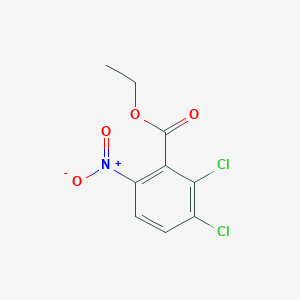 molecular formula C9H7Cl2NO4 B1460178 Ethyl 2,3-dichloro-6-nitrobenzoate CAS No. 1804897-35-5