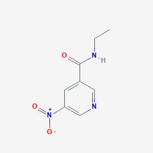 molecular formula C8H9N3O3 B14601995 N-Ethyl-5-nitropyridine-3-carboxamide CAS No. 59290-19-6