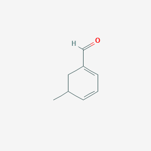 molecular formula C8H10O B14602546 5-Methylcyclohexa-1,3-diene-1-carbaldehyde CAS No. 60468-97-5