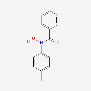 molecular formula C14H13NOS B14602963 N-Hydroxy-N-(4-methylphenyl)benzenecarbothioamide CAS No. 58795-14-5