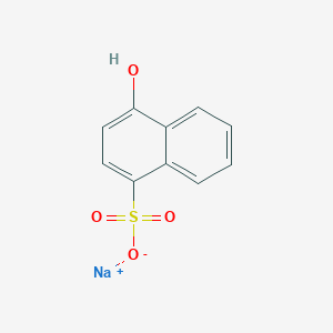 molecular formula C10H7NaO4S B146030 Sodium 4-hydroxynaphthalene-1-sulfonate CAS No. 6099-57-6