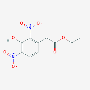 Ethyl 2-(3-hydroxy-2,4-dinitrophenyl)acetate